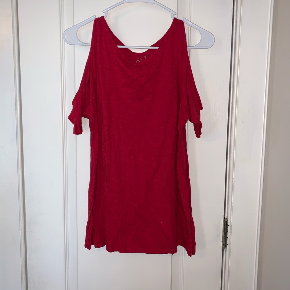 Cold shoulder top